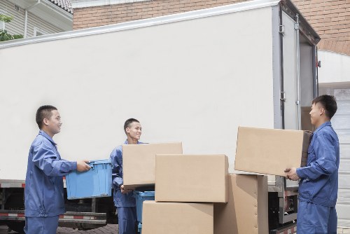 Careful loading of furniture during a home move in Richmonduponthames