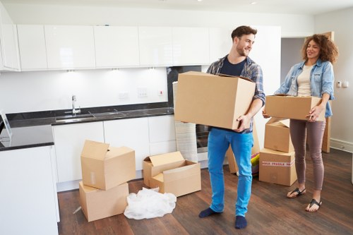 Packing and moving boxes for Richmond upon Thames removal services