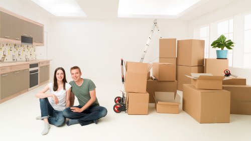 Cubic-yard estimate illustration for a larger household removal