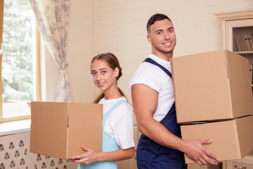 Specialist packing for business moves